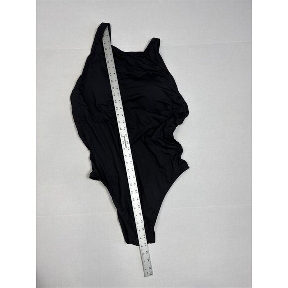 Andie Women's XXXL US 20 The Montauk 1-Piece Swimsuit Black NWT 9546 High Neck - Picture 8 of 13